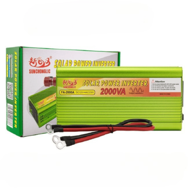 CONVERTISSEUR 12V 2000VA 220V