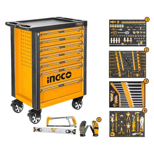Servante à 7 tiroirs + 162 pièces