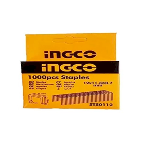 Boite 1000 pcs argafes ingco 12 mm 0.7mm hsg1403