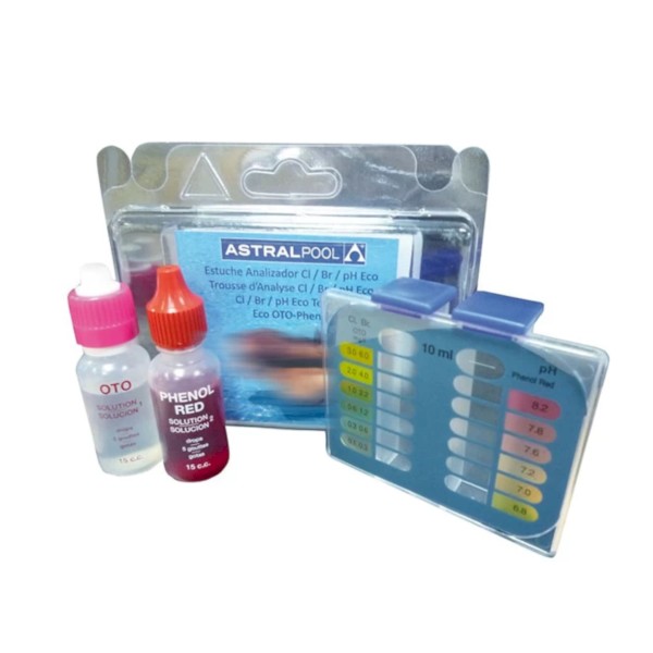 Trousse d'analyse chlore/ph