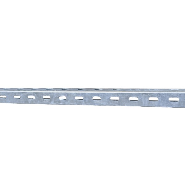 Rail perfore en acier galvanise (41x41x1.5mm2) longueur de rail 5,75 metre
