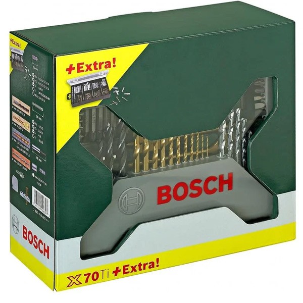 Coffret 70 pièces Bosch X-Line Titanium