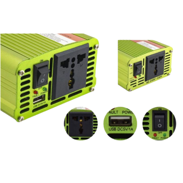 CONVERTISSEUR 12V 2000VA 220V