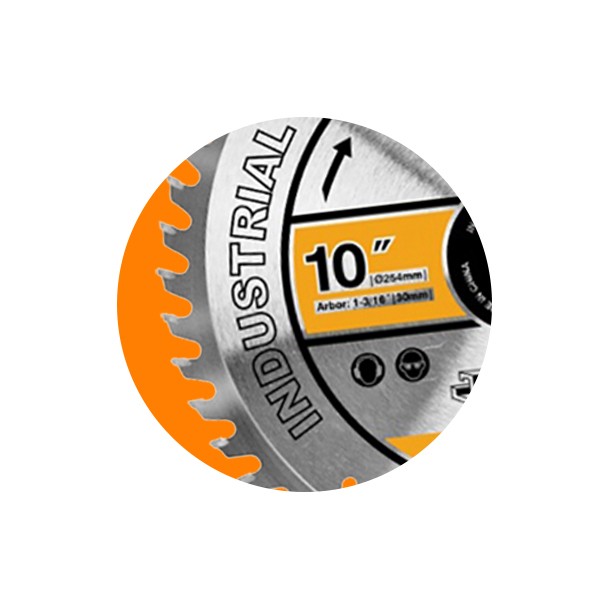 Disque alu 254mm 80 dents