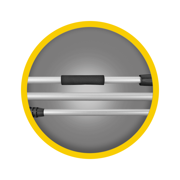 Extension de lance métallique 0,85~1,60mètres