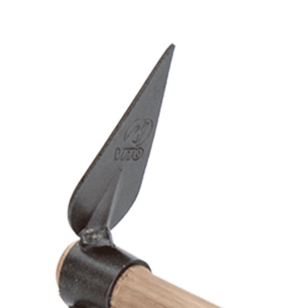 Serfouette panne pointue et fourche avec manche en bois