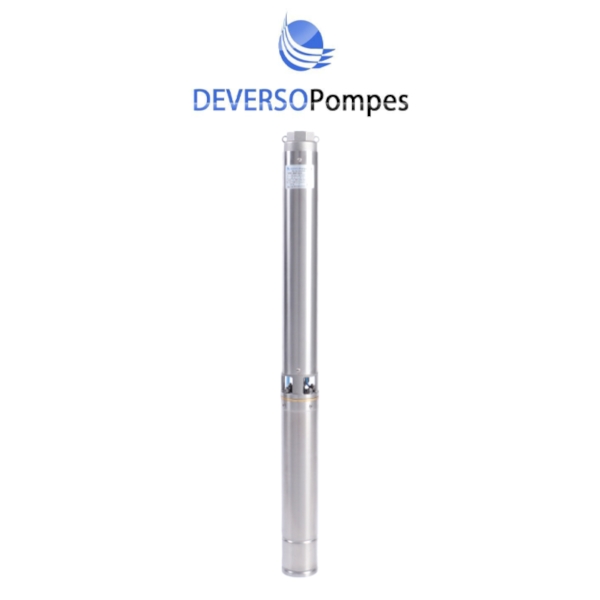 Pompe immergee deverso turbine inox diametre de refoulement 1’1/4 220v