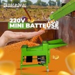 Mini batteuse à maïs électrique 220v