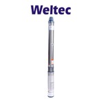 POMPE IMMERGEE WELTEC 220V TURBINE PLASTIQUE DIAMETRE REFOULLEMENT 2′ MONO