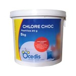 Chlore choc 20 g pastilles - 5 kg - ocedis