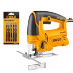 Scie sauteuse ingco 80mm 650 w + 5 lames