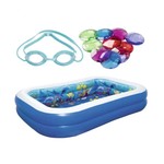 Piscine hors sol aventure undersea™ 3d + 2 lunettes - bestway